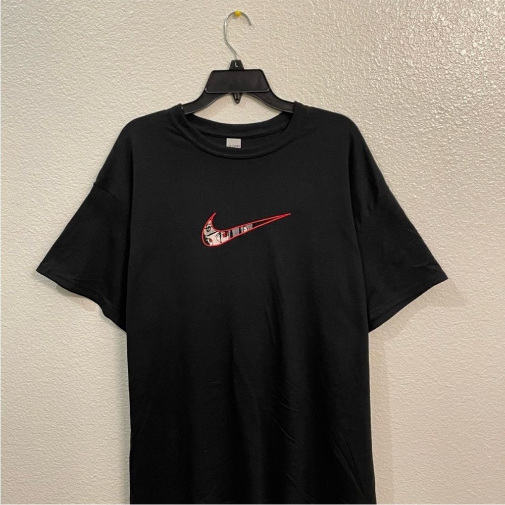 Itachi Nike black shirt anime Naruto